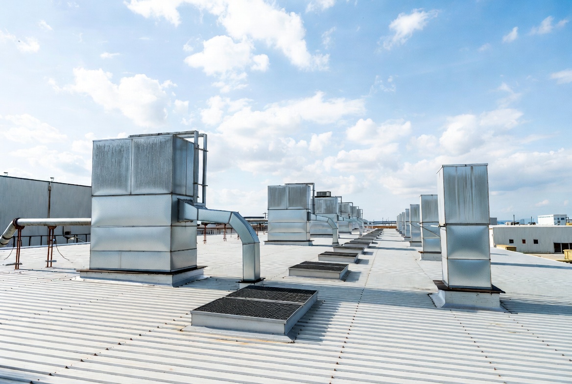 Toiture en bac acier